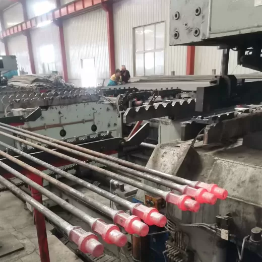 Прочная присоска Длинный стержень с двумя концами, Индукционная горячая ковка