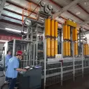 Машина для закалки и отпуска цепей