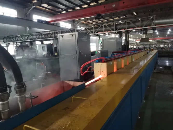 Механические и химические свойства стали после термообработки индукционным нагревом (I)